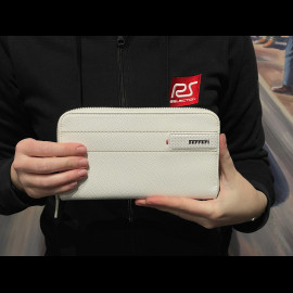 Ferrari Wallet / Purse White Leather 13056WHT0