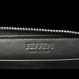Ferrari Geldbörse Schwarz Leder 13056BLK0