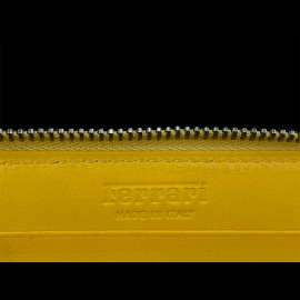 Ferrari Wallet / Purse Yellow Leather 13056YLW0