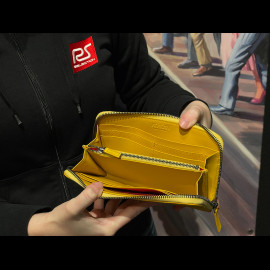 Ferrari Wallet / Purse Yellow Leather 13056YLW0