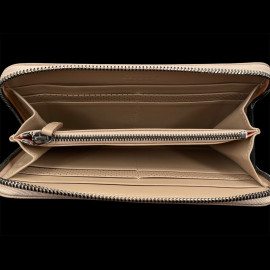 Ferrari Wallet / Purse Beige Leather 13056RCP0