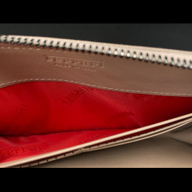 Ferrari Wallet / Purse Beige Leather 13056RCP0