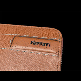 Ferrari Geldbörse Braun Leder 13056BRW0