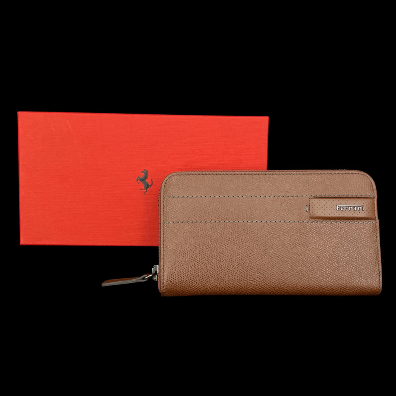 Ferrari Geldbörse Braun Leder 13056BRW0