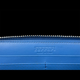 Ferrari Geldbörse Blau Leder 13056BLU0