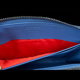 Ferrari Geldbörse Blau Leder 13056BLU0