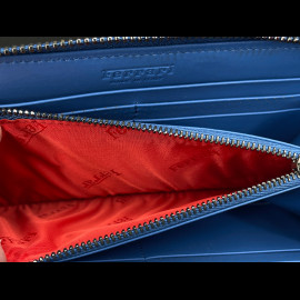 Ferrari Geldbörse Blau Leder 13056BLU0