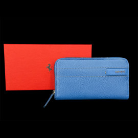 Ferrari Geldbörse Blau Leder 13056BLU0