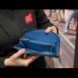 Ferrari Wallet / Purse Blue Leather 13056BLU0