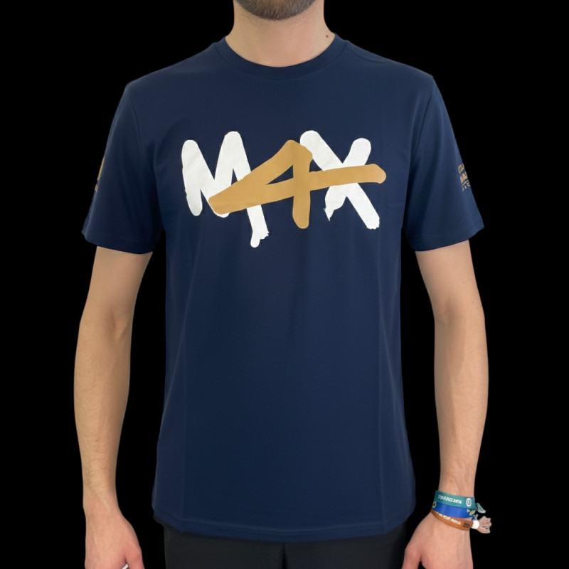 Red Bull Racing F1 Team T-Shirt Max Verstappen Weltmeister Sonderedition Nachthimmel TU14338-020 - Unisex