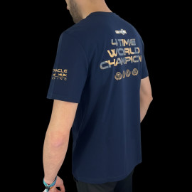 Red Bull Racing F1 Team T-shirt Max Verstappen Champion Edition Night Sky TU14338-020 - Unisex