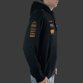 McLaren F1 Team Hoodie 2024 World Champion Norris Piastri Black TU14332-010 - Unisex