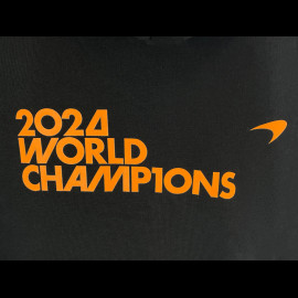 McLaren F1 Team Hoodie 2024 World Champion Norris Piastri Black TU14332-010 - Unisex
