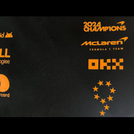 McLaren F1 Team Hoodie 2024 World Champion Norris Piastri Black TU14332-010 - Unisex