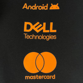 McLaren F1 Team Kapuzenpullover 2024 Weltmeister Norris Piastri Schwarz TU14332-010 - Unisex