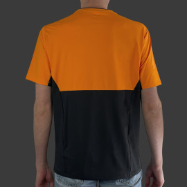 McLaren F1 Team T-Shirt Norris Piastri Exklusiv Rennstall Phantom / Papaya Orange TM4717F1-217 - Herren