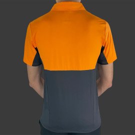 McLaren F1 Team Polo Shirt Norris Piastri Exclusive Team Papaya Orange TM4716F1-076 - Men's