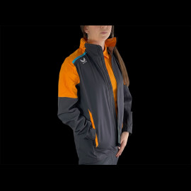 McLaren F1 Team Wasserdichte Jacke Norris Piastri Exklusiv Rennstall Phantom / Papaya Orange TF4709-217 - Damen