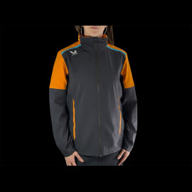 McLaren F1 Team Waterproof Jacket Norris Piastri Exclusive Team Phantom / Papaya Orange TF4709-217 - Women's