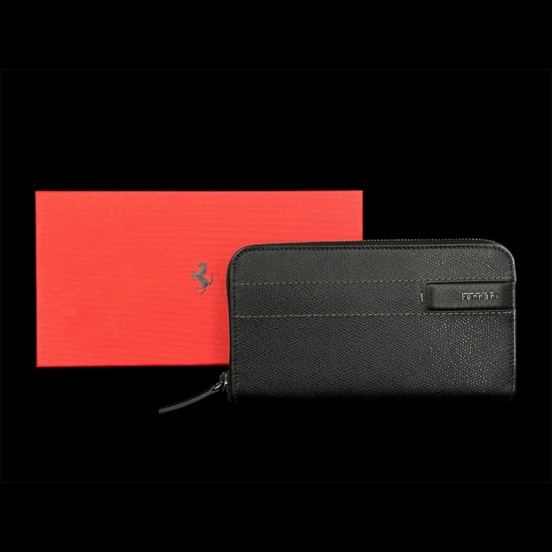 Ferrari Wallet / Purse Black Leather 13056BLK0