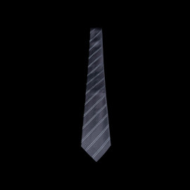 Ferrari Tie in Silk Striped Navy Blue L0313FXA0