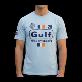 Gulf Bold Classics T-Shirt Light Blue GU261TSM02-125 - Men