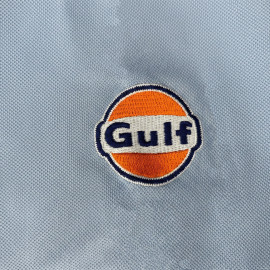 Gulf Bold Classics Polo Shirt Light Blue GU261POM01-125 - Men