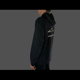 Porsche Turbo Graphic Hoodie Puma Black 634488-01 - Unisex
