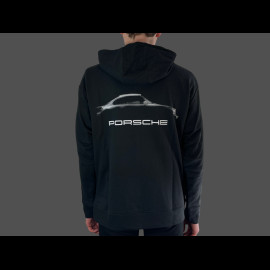 Porsche Turbo Grafik-Hoodie Puma Schwarz 634488-01 - Unisex
