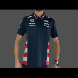 Red Bull Racing F1 Team Polo Shirt America Race Verstappen Night Sky TM5955-190 - Men's