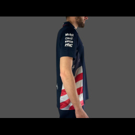 Red Bull Racing F1 Team Polo Shirt America Race Verstappen Night Sky TM5955-190 - Men's
