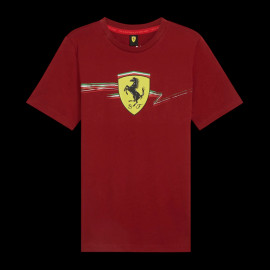 Ferrari T-Shirt Günstige F1 Team Leclerc / Hamilton Puma Rot 701231832-003 - unisex