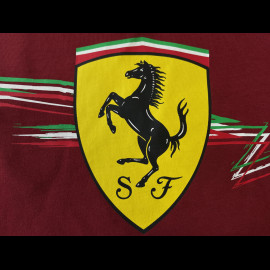 Ferrari T-Shirt Günstige F1 Team Leclerc / Hamilton Puma Rot 701231832-003 - unisex