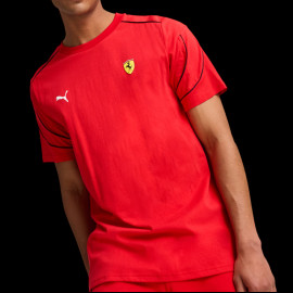 Ferrari T-Shirt Günstige F1 Team Leclerc / Hamilton Puma Rot 701231826-001 - unisex