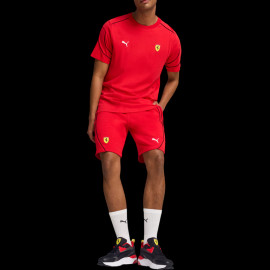 Ferrari T-Shirt Günstige F1 Team Leclerc / Hamilton Puma Rot 701231826-001 - unisex