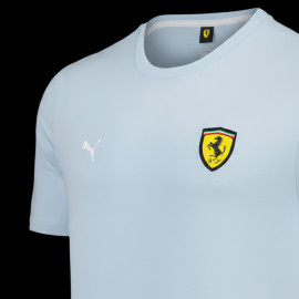 Ferrari T-shirt Low Cost Fast Place F1 Team Leclerc / Hamilton Puma Light Blue 701231833-001 - unisex
