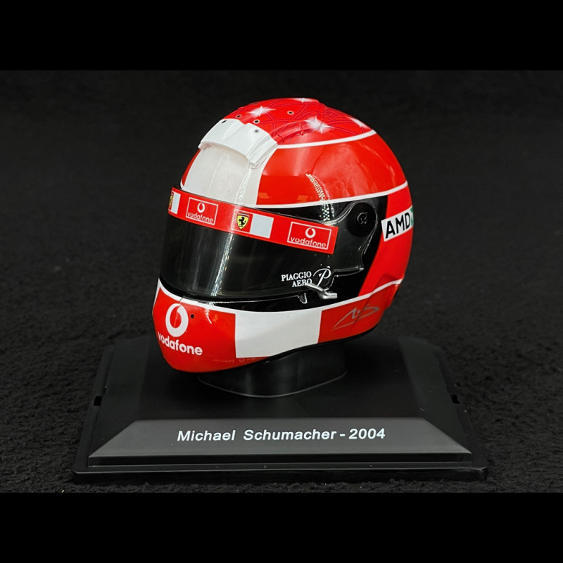 Ferrari Helm Michael Schumacher n° 1 Gewinner Weltmeisterschaft 2004 F1 1/5 Spark HELFE33