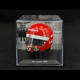 Ferrari Helm Niki Lauda n° 12 Gewinner Weltmeisterschaft 1975 F1 1/5 Spark HELFE06