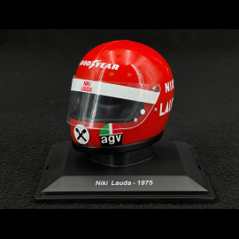Ferrari Helm Niki Lauda n° 12 Gewinner Weltmeisterschaft 1975 F1 1/5 Spark HELFE06