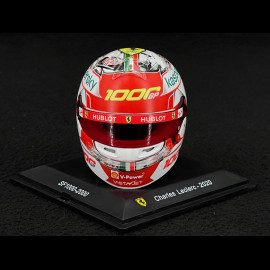 Ferrari Helm Charles Leclerc n° 16 1000. Ferrari Toskana GP 2020 F1 1/5 Spark HELFE0G1