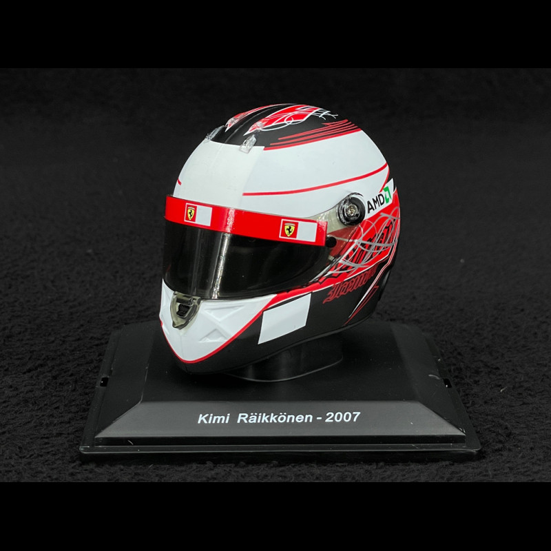 Ferrari Helm Kimi Räikkönen n° 6 Gewinner Weltmeisterschaft 2007 F1 1/5 Spark HELFE02