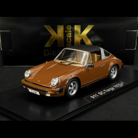 Porsche 911 SC Targa 1975 Kupferbraun Tatort Stuttgart 1/18 KK Scale KKDC180923