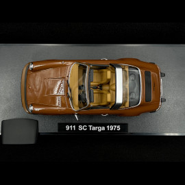 Porsche 911 SC Targa 1975 Copper Brown Tatort Stuttgart 1/18 KK Scale KKDC180923