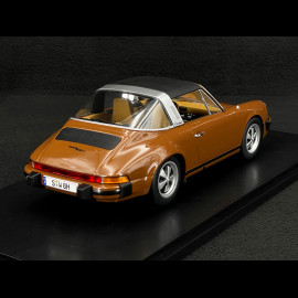 Porsche 911 SC Targa 1975 Copper Brown Tatort Stuttgart 1/18 KK Scale KKDC180923
