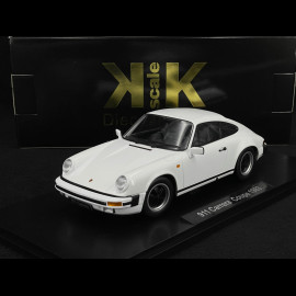 Porsche 911 Carrera Coupe 1983 White Grand Prix 1/18 KK Scale KKDC180663