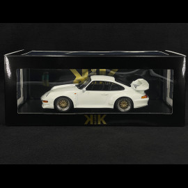 Porsche 911 GT2 Typ 993 1996 Weiß Grand Prix BBS Felgen 1/18 KK Scale KKDC181424B