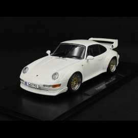 Porsche 911 GT2 Typ 993 1996 Weiß Grand Prix BBS Felgen 1/18 KK Scale KKDC181424B