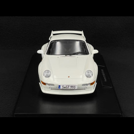 Porsche 911 GT2 Type 993 1996 White Grand Prix Speedline Rims 1/18 KK Scale KKDC181424S