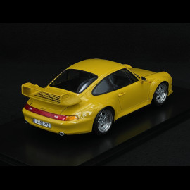 Porsche 911 GT2 Type 993 1996 Speed Yellow Speedline Rims 1/18 KK Scale KKDC181422S