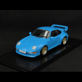 Porsche 911 GT2 Typ 993 1996 Riviera Blau BBS Felgen 1/18 KK Scale KKDC181423B